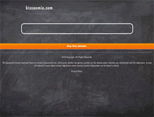 Tablet Screenshot of kissanmie.com